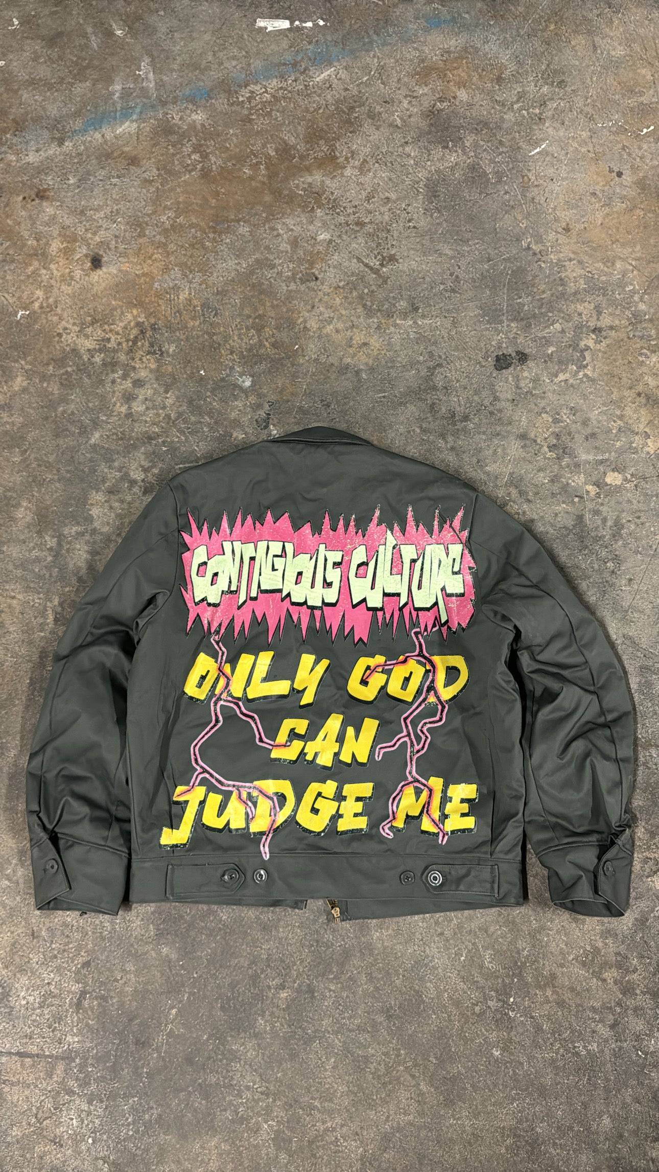 Only God Can Judge Me Mechanic Jacket